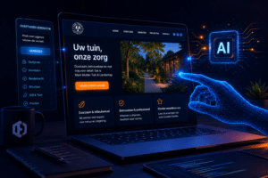 AI website concept voorbeeld DigitaalDNA