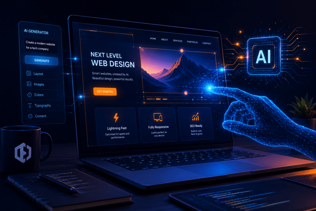 AI webdesign DigitaalDNA